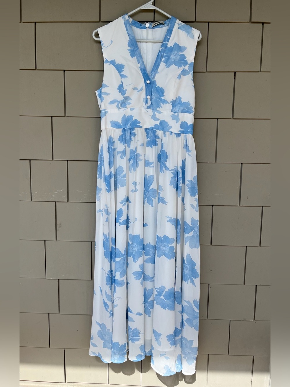 Summer garden party formal dress